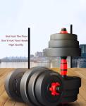 EVA 88lbs Adjustable Dumbbell Barbell Set 40kg