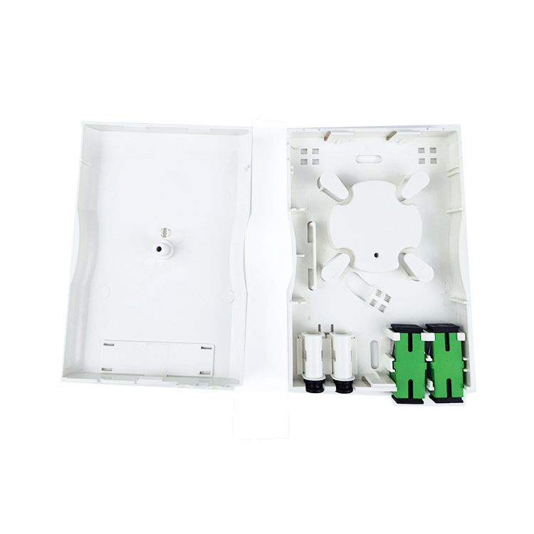 Wired LAN Network 2 Cores Plastic Fiber Optic Patch Cord SC Connector Type for Indoor