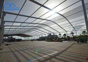 Quality Big Luxury Arcum Curve Design Aluminum Frame Transparent Marquee Tent For 300 500 1000 People wholesale