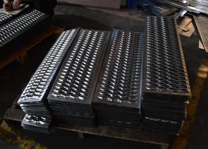 Quality 850mm Width Checker Plate Sheet Serrated Steel Grating Stair Tread wholesale