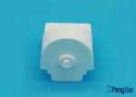 White Kerr Type Dental Casting Cups Fused Silica Material For Lab Metal Casting