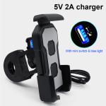 ABS Mobile Phone Holder For Cycling 360 Degree Rotation