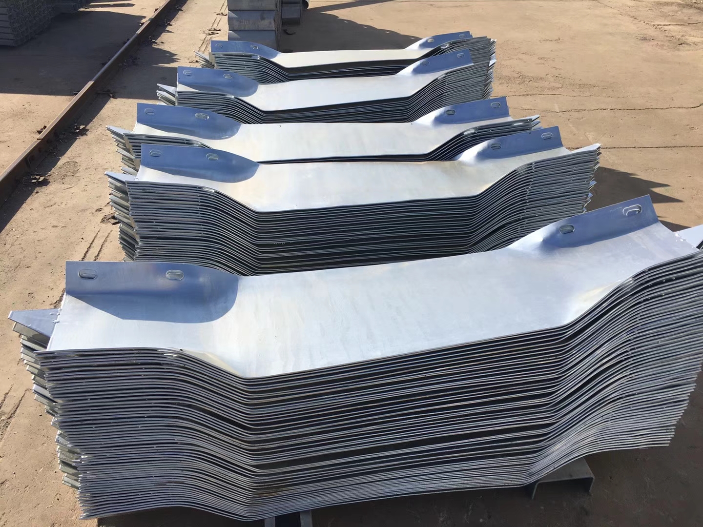 Road Traffic Safe H Post for Security Zinc Coated Galvanized Steel Highway Guardrail