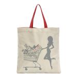 Supermarket ODM 6oz Blank 33x40cm Cotton Recycle Bag