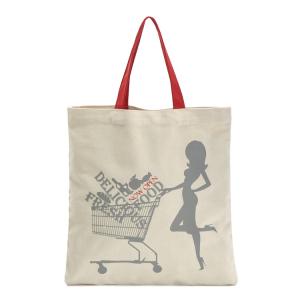 Quality Supermarket ODM 6oz Blank 33x40cm Cotton Recycle Bag wholesale