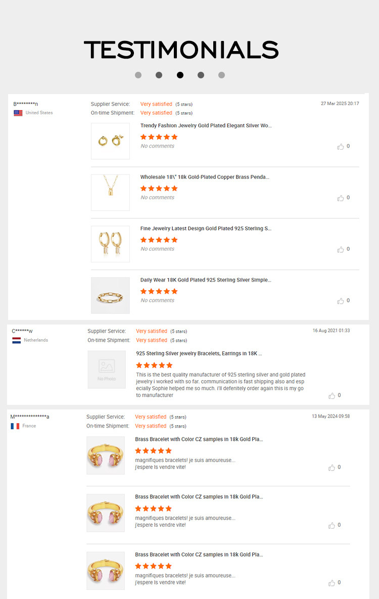 OEM Sculpted Cable Stud Earrings 18K Gold Plated Stainless Steel Studs