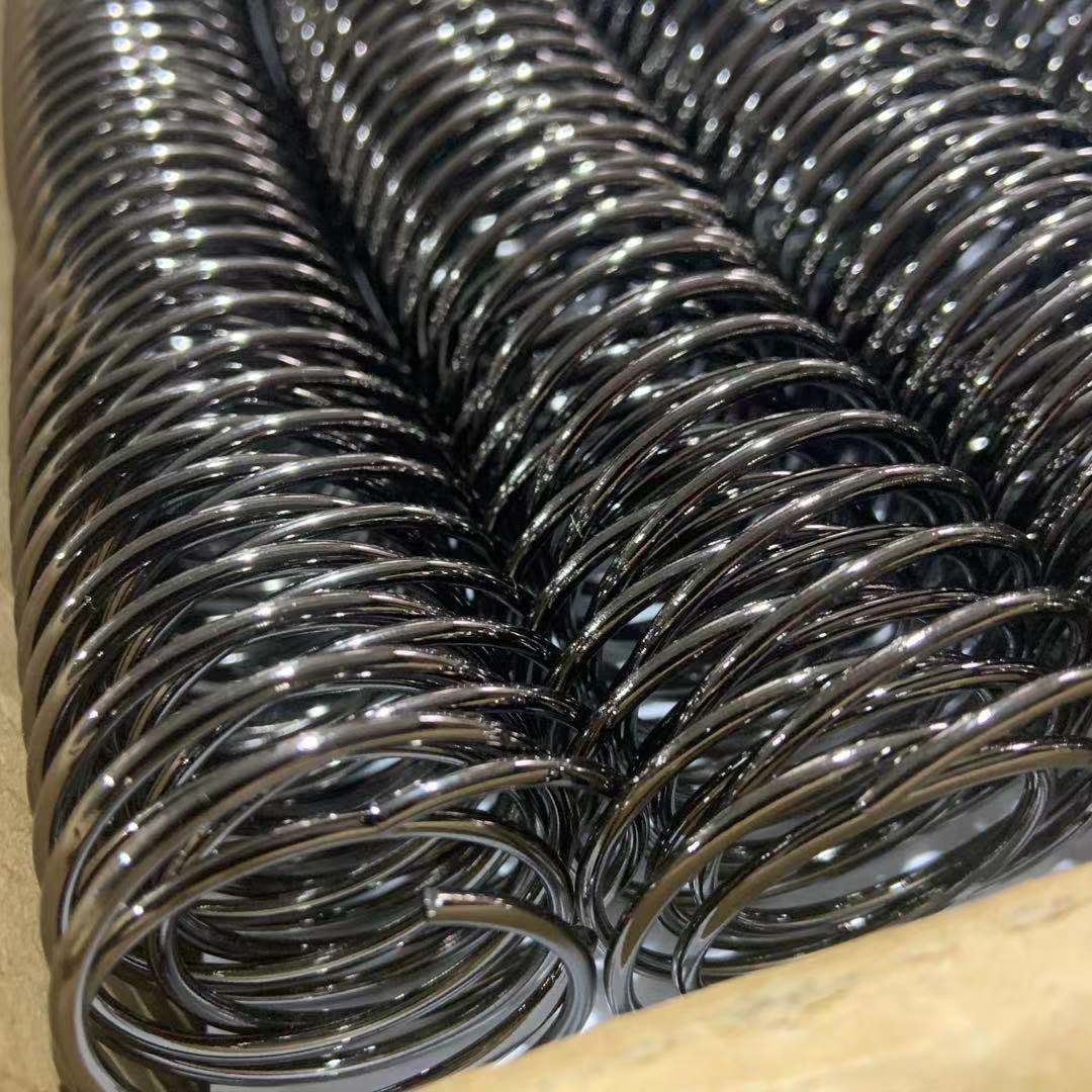 Wire Dia2.0mm Electroplating Black Spiral Binding Coils