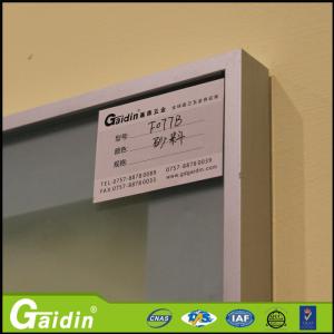 Quality glass insert 1000 to 6000mm bathroom aluminum door frame wholesale