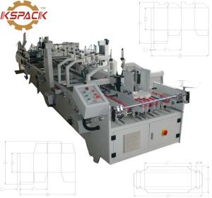Quality Paperboard Box Folder Gluer Machine 7KW 380V 8900 X 1100 X 1350mm KSHG 800 Model wholesale