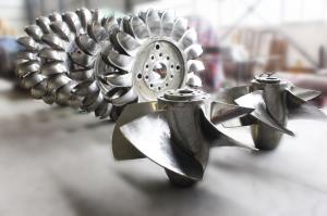 Quality Customized Inlet Diameter 1-5 Meters Hydro Turbine Runner with and Rated Rotor Speed 100rpm 200rpm 300rpm 500rpm 1000rpm wholesale