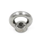 Nickel Plated Stainless Steel 304 M10 Lifting Eye Nut with and MTC Certificate