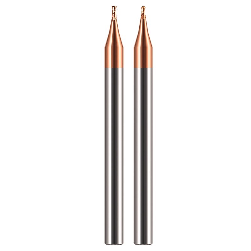 Micro Diameter Ball End CNC Milling Cutter Nano Coated CNC Milling Cutting Tools