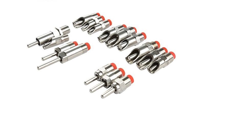 Durable Pig Feeding Equipment Stainless Steel Pig Nipple Drinker For Farm 1/2" 65mm QL122