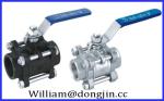 3PC Stainless Steel Threaded End Ball Valve