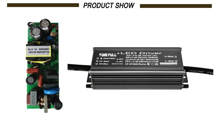 Dimmable LED Driver IP65 300ma Full Aluminum Housing 130 * 44 * 32mm Size