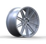 PCD 5x120 17 Inch Wheels Aluminum Alloy Gloss Silver Rims