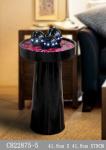 Warm Led 80cm Fiberglass Water Fountain With Lights