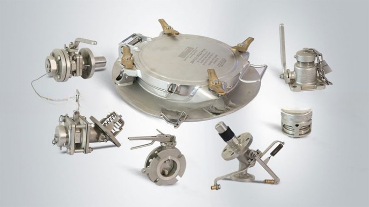 ISO Tank Container Spare Parts and Accessories 1.5'' BSP Air Inlet Ball Valve with Temperature Gauge