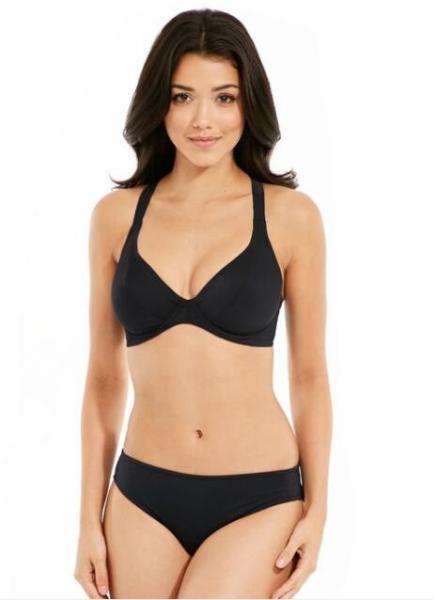 RemiRemix Underwired Banded Halter Convertable Bikini Topx Underwired Banded