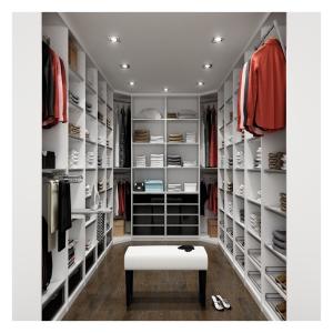 Quality Bedroom Furniture Pole System Walk In Open Style Big Wardrobe Closets wholesale