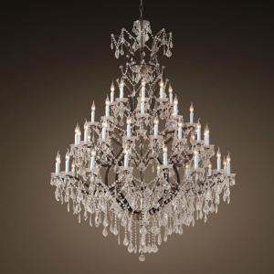Quality Vintage Black iron dining room Living room Chandelier (WH-WI-01) wholesale