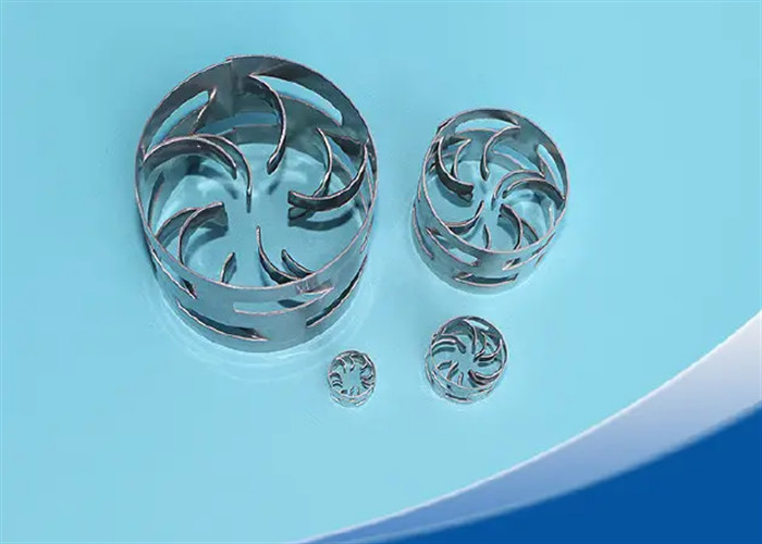 Ss 304 Metal Random Packing Pall Ring For Extraction Yh-50 50*50*0.8mm