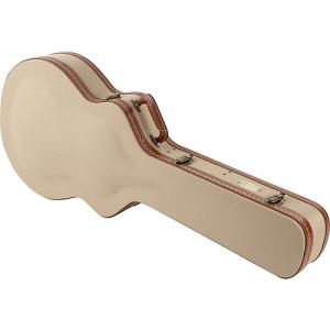 Quality Heavy Duty Vintage Style Acoustic Guitar Hard Case , Guitar Carrying Case With Grid Pattern wholesale