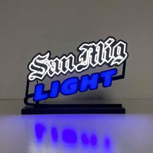 Quality Satom Counter Top Advertising Beer Brand Neon Led Signs wholesale