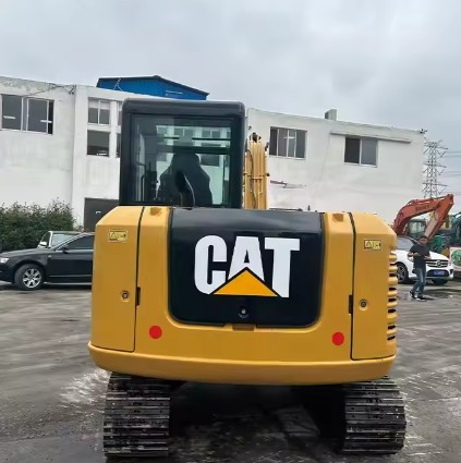 Cat 305.5E2 Yellow Second Hand Excavator Heavy Construction Machinery Caterpillar 305.5E2