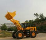3.3m3 Bucket Earth Excavation Machine , 6 Ton Compact Wheel Loader Machine