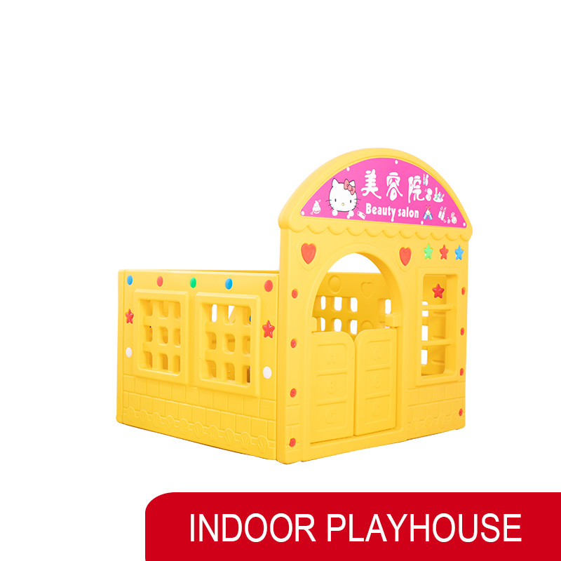 Pink Sweet Candy Toys Kindergarten Indoor Plastic Playhouse For Kids