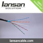 24AWG Solution Cat5e Network Cable HDPE PVC 100Mhz PVC Copper UTP