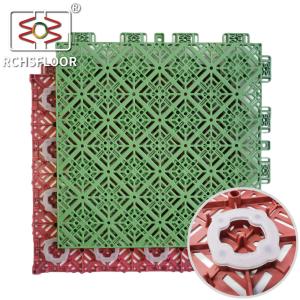 Quality Tennis Court Polypropylene Interlocking Tiles Sports Court Surface Tiles wholesale