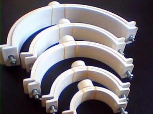 Quality PVC plastic wall mount pipe clamp for irrigation systerm wholesale