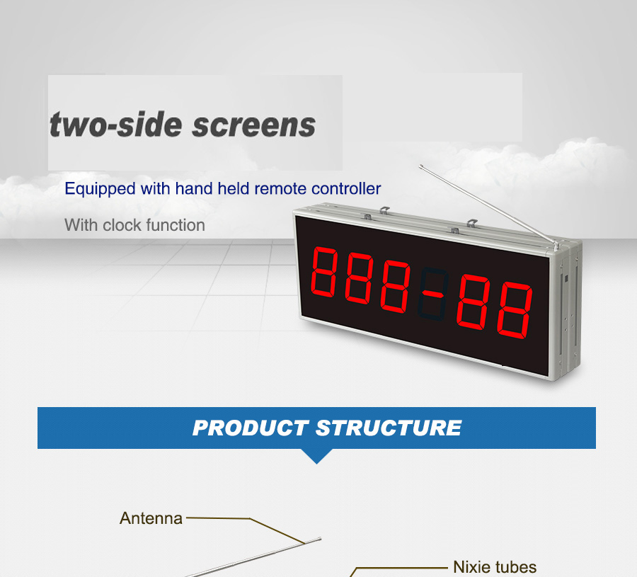 Hospital double side big size LED corridor display manufacturer