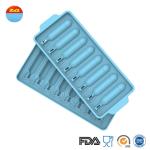 Pellet Fish Bullet Shaped Silicone Ice Mould , Large Silicone Tray For Cocktail