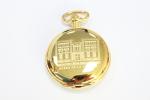 Vintage Large Face Gold Pocket Watches Quartz Stainless Steel Back