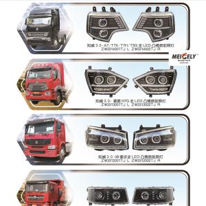 Quality WG9525720025 Sinotruk Haohan N7G Headlight LED For HOWO wholesale