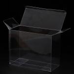Rigid Molded CMYK Stationery PVC Clear Boxes Packaging