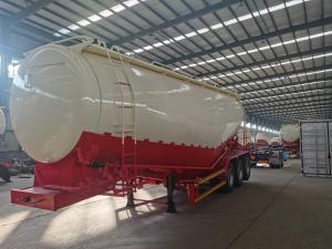 Quality 3 Axle Bulker Cement Tanker Trailer 10000 Gallon 42 Cubic Meters Fly Ash Trailer wholesale
