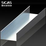Cleanroom Aluminum Extrusion Profile For Prefabricated Houses Anodized T