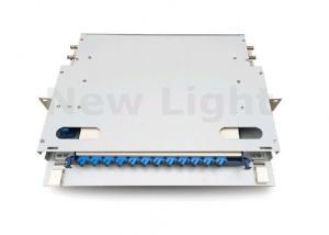 Quality CATV 19 Inch ODF Optical Fiber Distribution Frame 12 Port Core With Standard Size wholesale