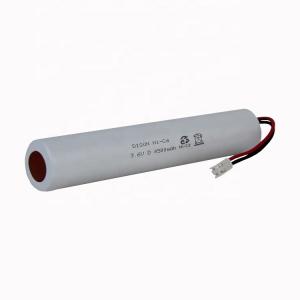 Quality High Temperature 70C NiCd D 3.6V 4500mAh Rechargeable Battery Pack For Emergency Lighting wholesale