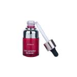 30ml Red cylindrical Smooth Glass Bottle with Silver Drop For Empty Dropper