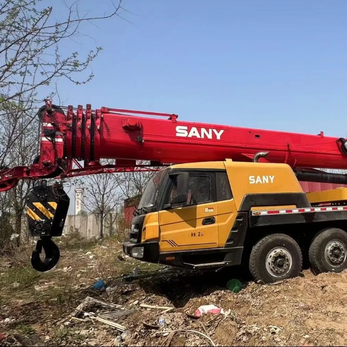 Used Sany High Performance 50t Truck Crane Capacity 50 Ton Lifting Height 60m