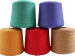 Hot Sale 40/2 Colored 100% Polyester Yarn For Fabric
