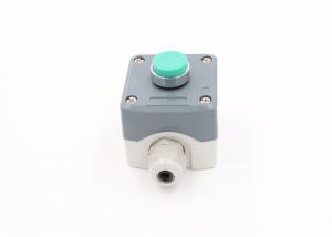 Quality XB4 series 1 Green Flush Push Button Electric Switch with Control Station 220V AC wholesale
