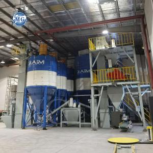 Quality Wall Putty Sand Cement Mixer Ceramic Tile Adhesive Manufacturing Plant Automatic PLC Dry Mix Powder Mortar Mixing Machine wholesale