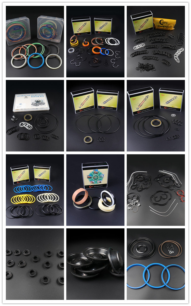 R200-7 Mechanical Seal Kit , Black Pump Seal Kits Nylon Material