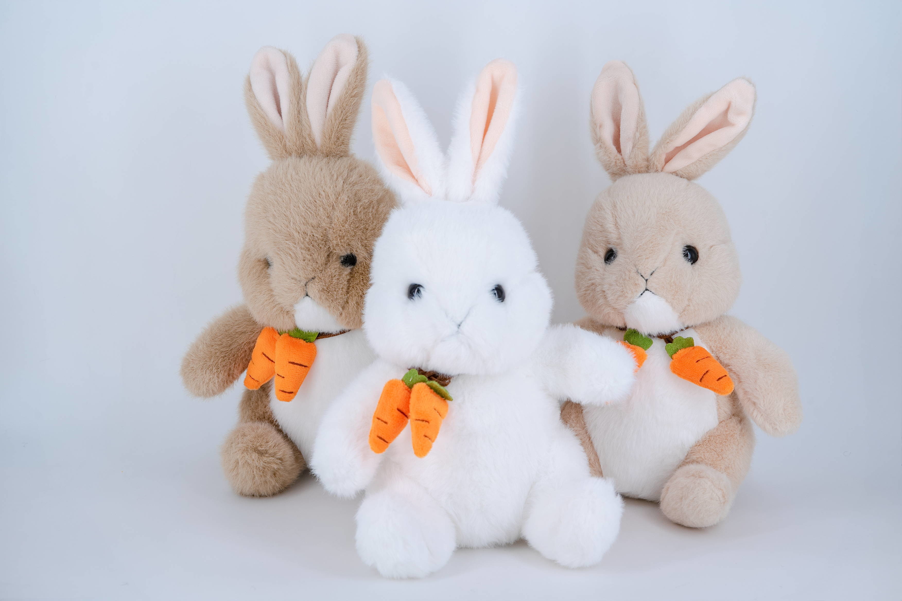LOW MOQ Custom Plush Toys Manufacturer OEM ODM Stuffed Handmade Bunny Toys
